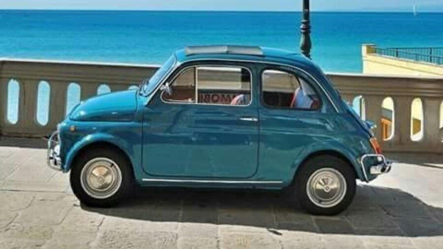 Polignano a Mare: Fiat 500 Tour with Gelato