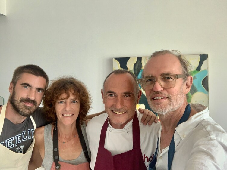 Rooftop Paella Seafood Cooking Class Experience in Barcelona