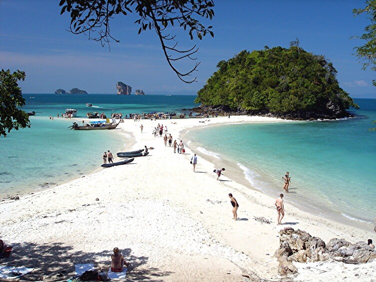 7 Islands Sunset Tour with BBQ Dinner and Night Snorkeling by Longtail Boat