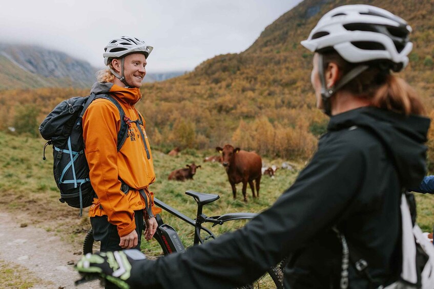 Picture 1 for Activity Geiranger: E-Bike and Hike to Haugsetsætra with Local Lunch