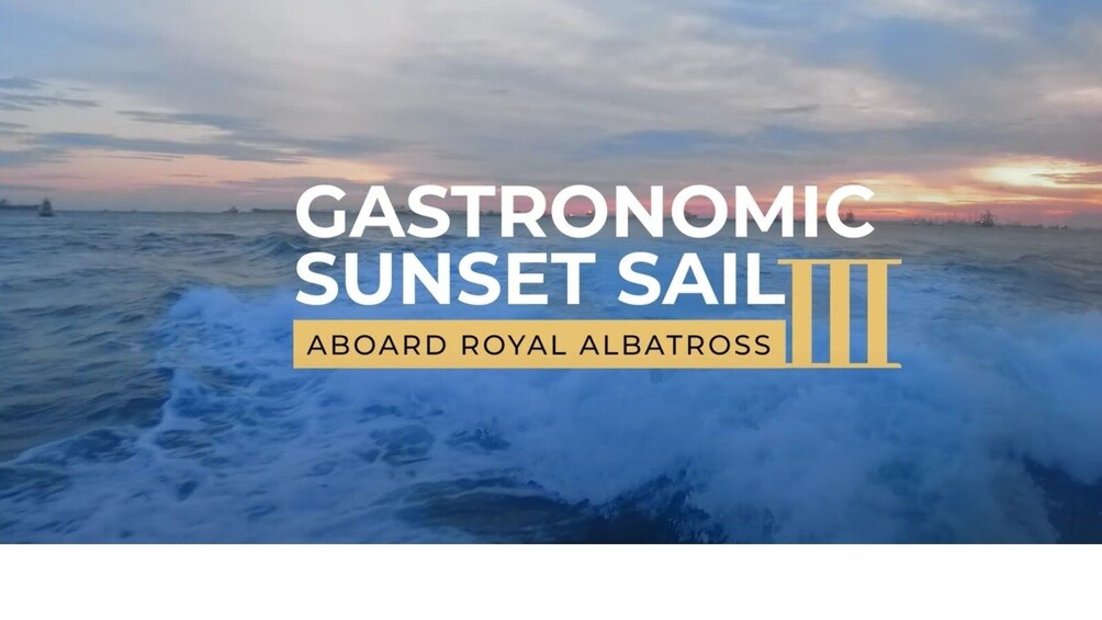 Dinner Cruise - Gastronomic Sunset Sail with 5-Course Meal