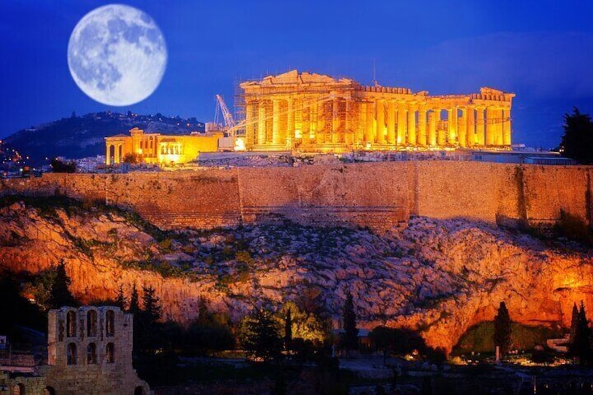 Athens Night Walking Tour