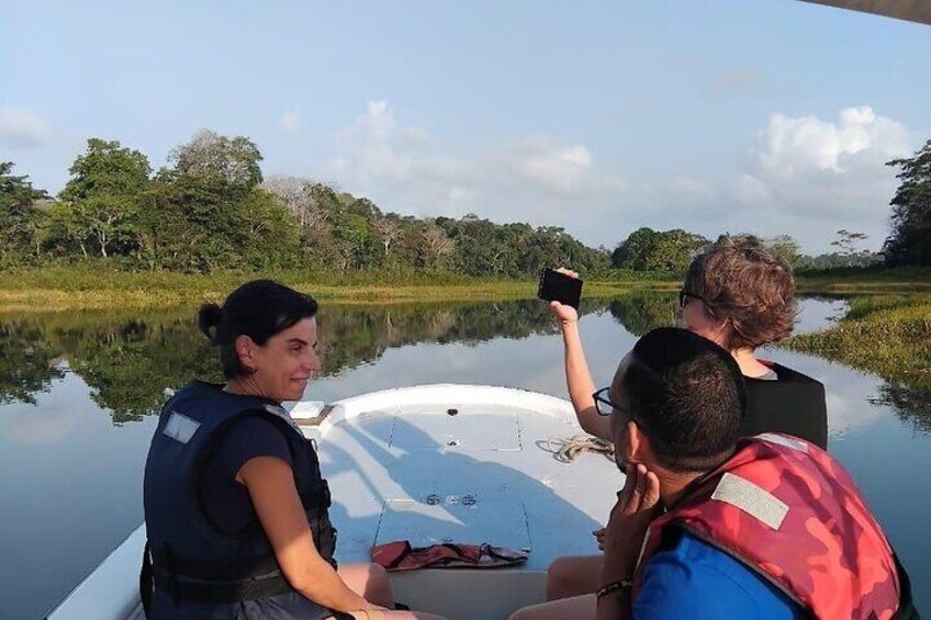 Experience in Lake Gatun Panama