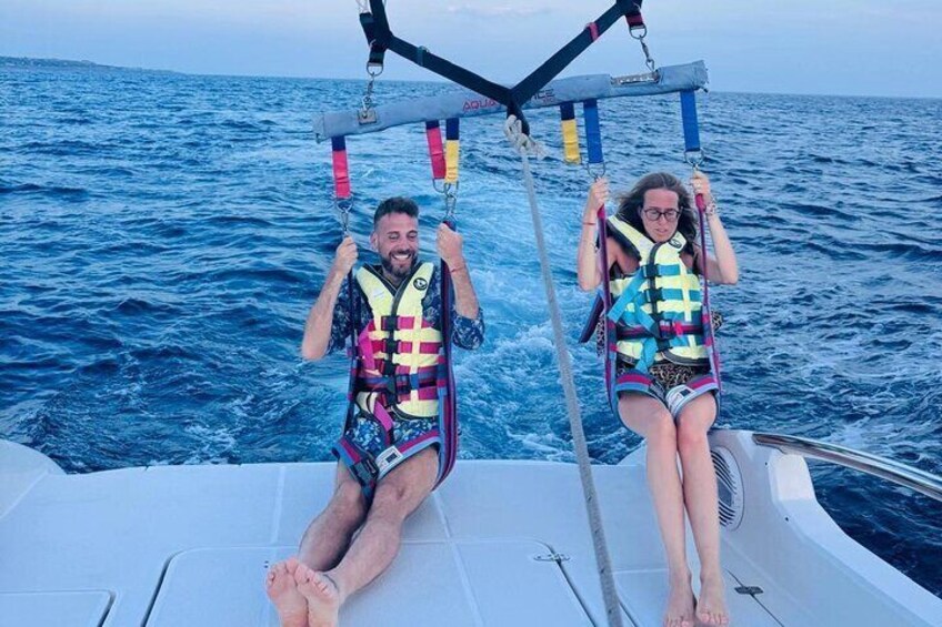 Ascending Parachuting in Salento private activity
