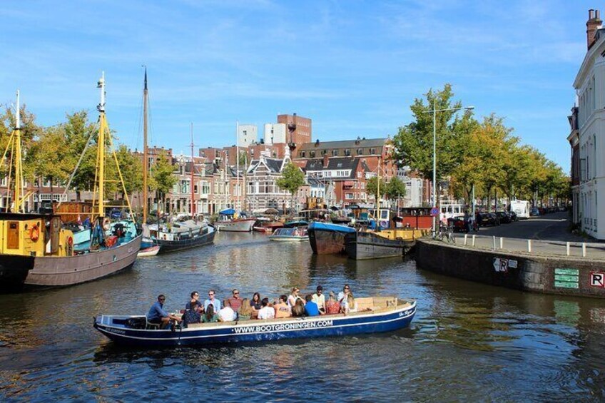 Explore Grand Canal in Groningen