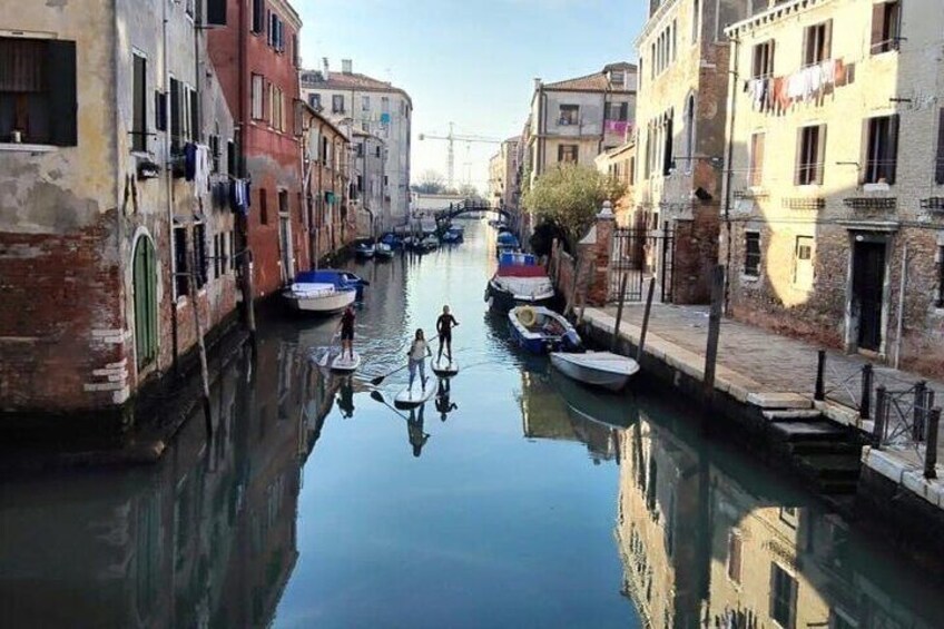 Stand Up Paddle Tour in Venice Canals