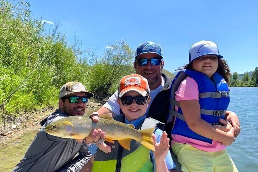 Full Day Group and Family Big Boat Fishing at Jackson Hole