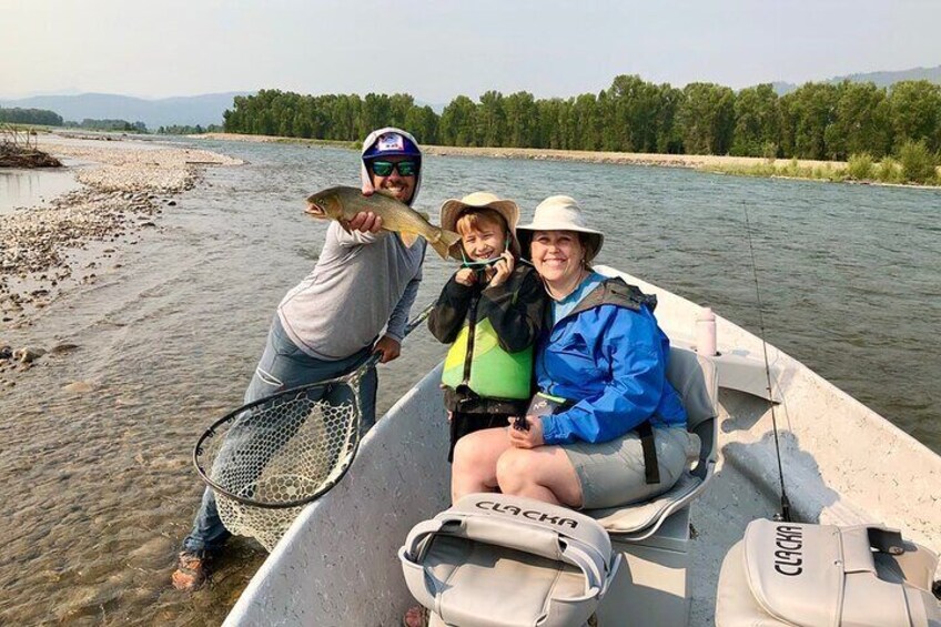 Full Day Group and Family Big Boat Fishing at Jackson Hole