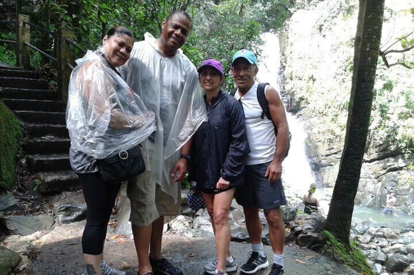 Private Tour El Yunque Rainforest waterfall