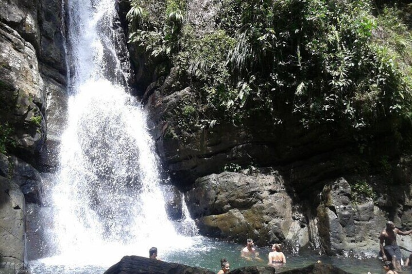 El Yunque Rainforest waterfall