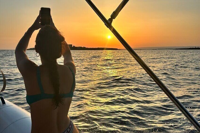 Sicily Boats Marzamemi: sunset of the 2 seas aperitif Snorkeling