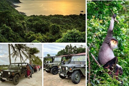 Private Jeep Tour Sunset Ride to Son Tra Peninsula