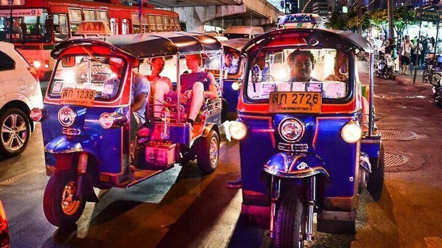 Bangkok After Dark Tuk-Tuk Temples, Markets & Street Food