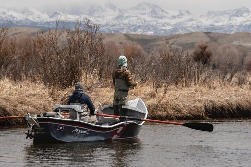 Full Day Traditional Driftboat Fishing Jackson Hole