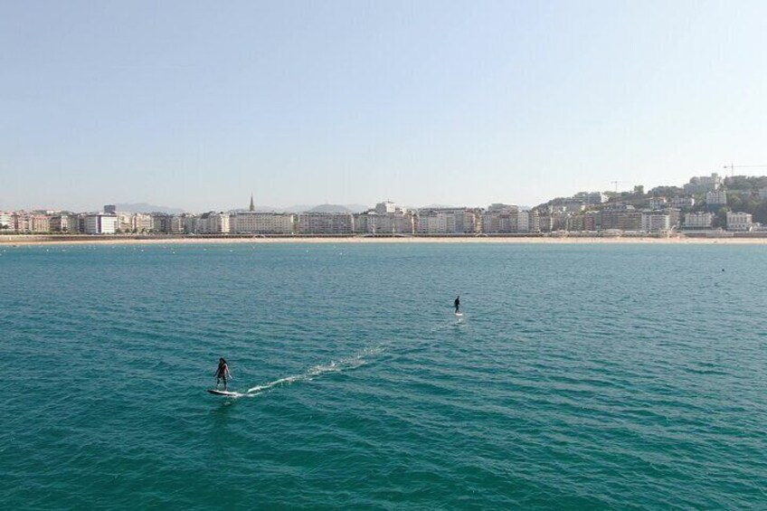 eFoil Experience on the Mediterranean Coast