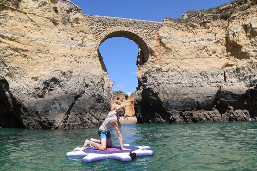 Floating Zen Sunrise SUP Yoga Journey in Lagos