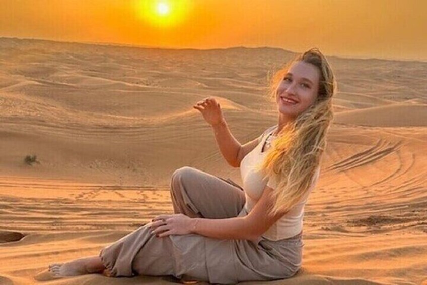 Dubai Red Dune Adventure: Dune Bashing, Camel Ride and BBQ