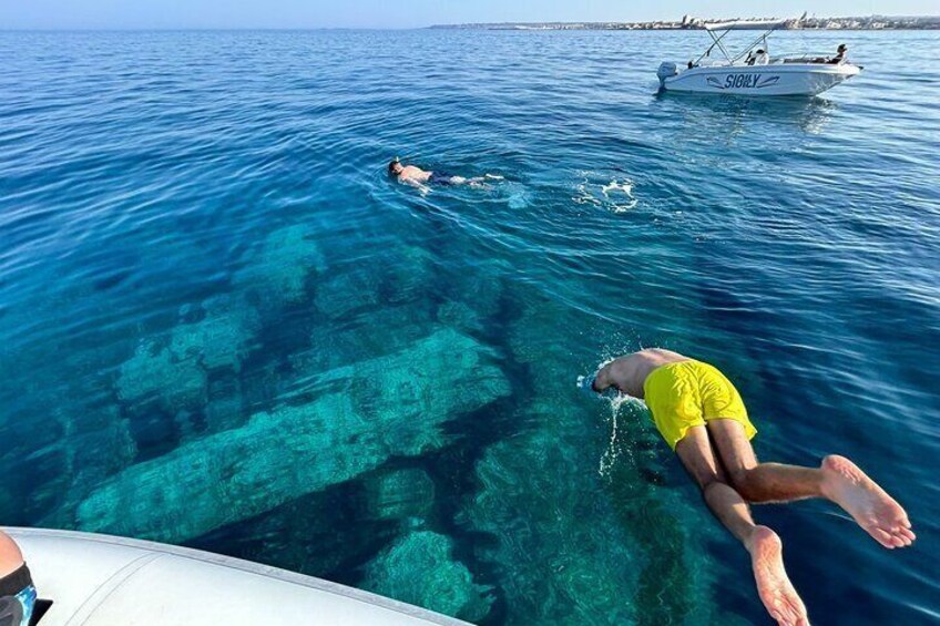 Marzamemi: half day Private Boat to Currents Island and Ants Cape
