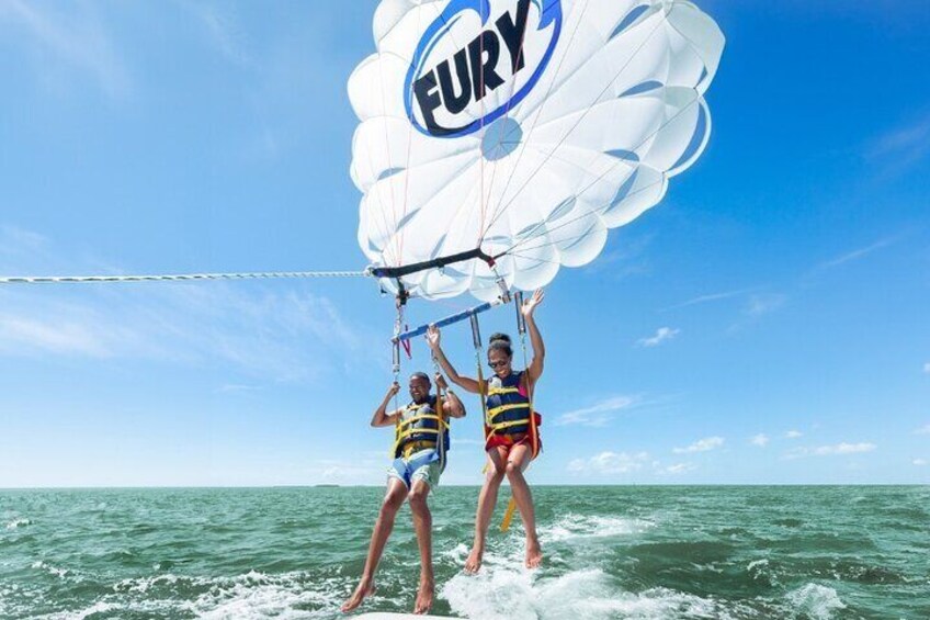 Parasailing in Historic St Augustine