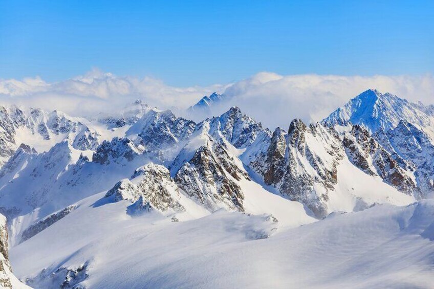 Best mountain range view of Everest base camp heli tour