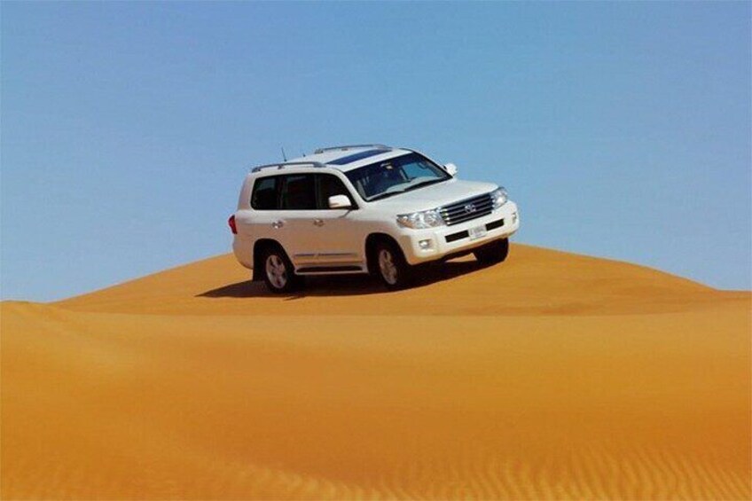 Private Dubai Desert Safari with Camel Riding, Shows & BBQ Dinner