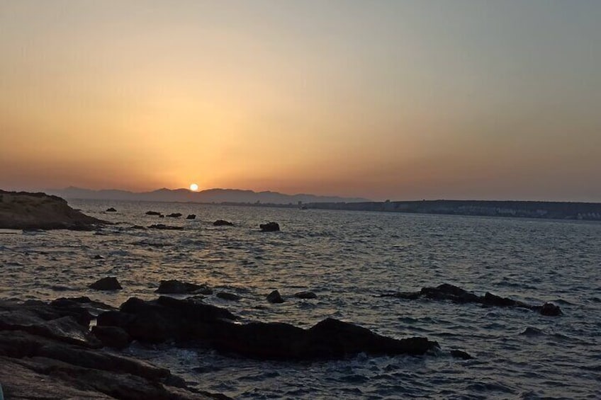 From Torrevieja Tabarca Santa Pola and entrance to the Pink Lagoon