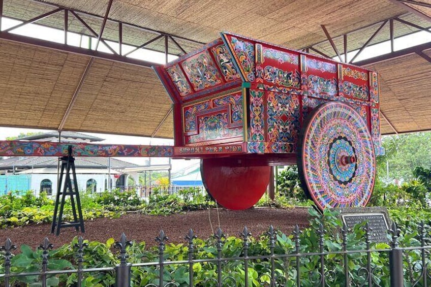 Oxcart on Display