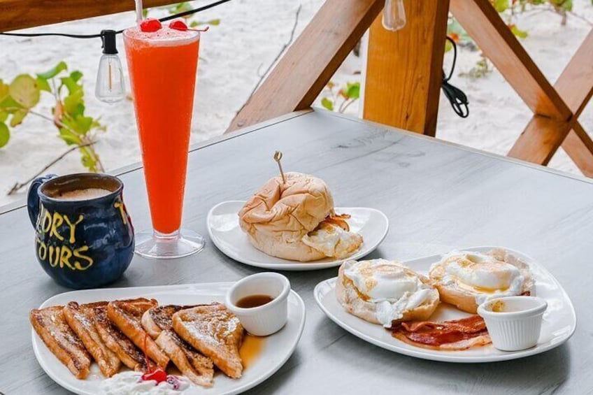 Carlisle Bay Swimming Horses Breakfast and Beach Day