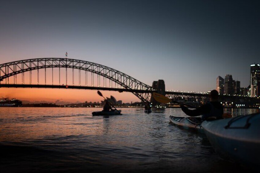 Sydney vivid Festival by Kayak