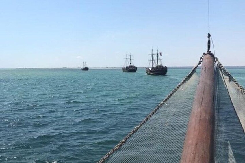 Pirate Boat Tour to Flamingo Djerba Island