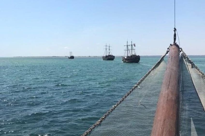 Pirate Boat Tour to Flamingo Djerba Island