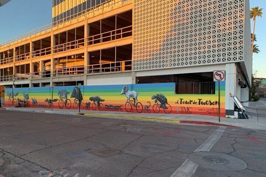 Hear the story of several murals!