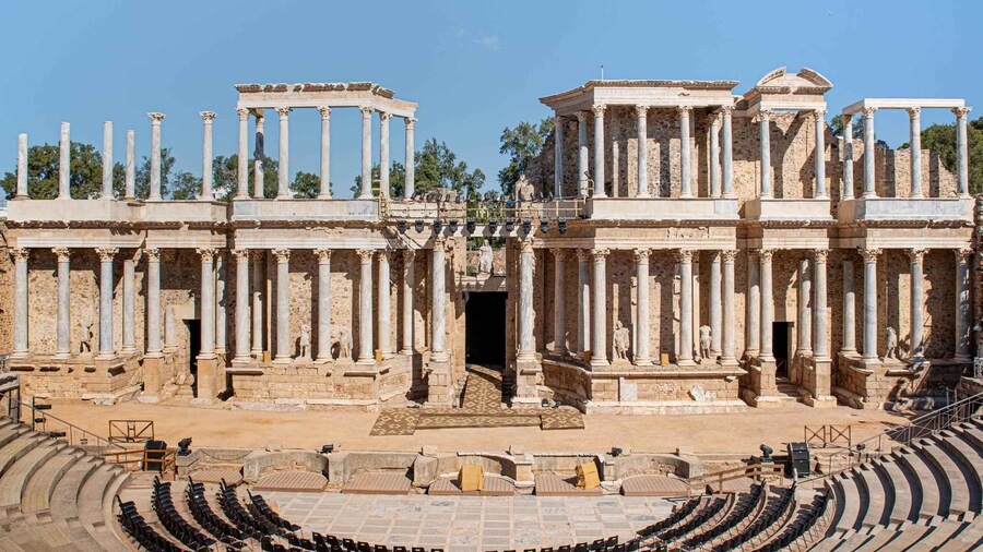 Mérida: Roman Theatre E-ticket with Audio Tour