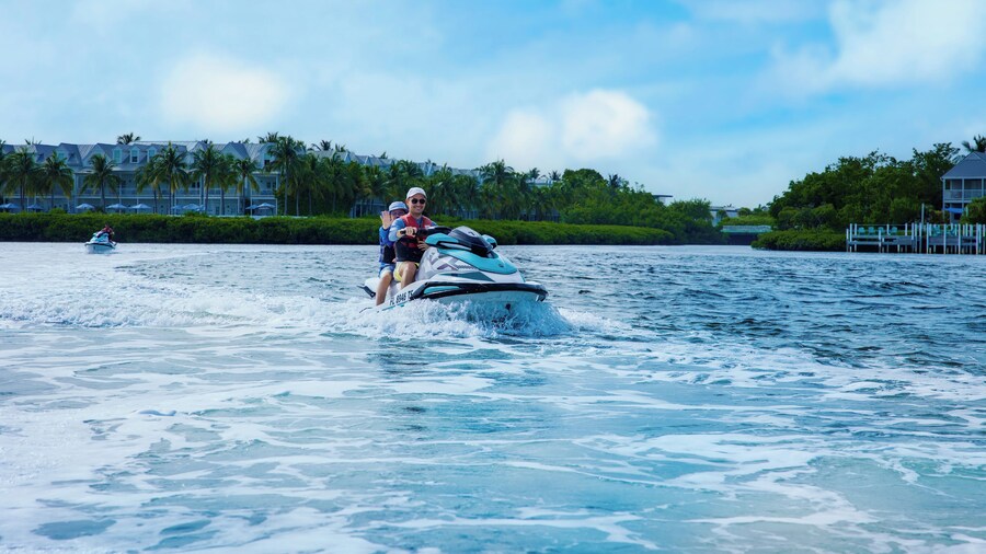 Small Group Jetski Tour in Key West that Stops at a Sandbar