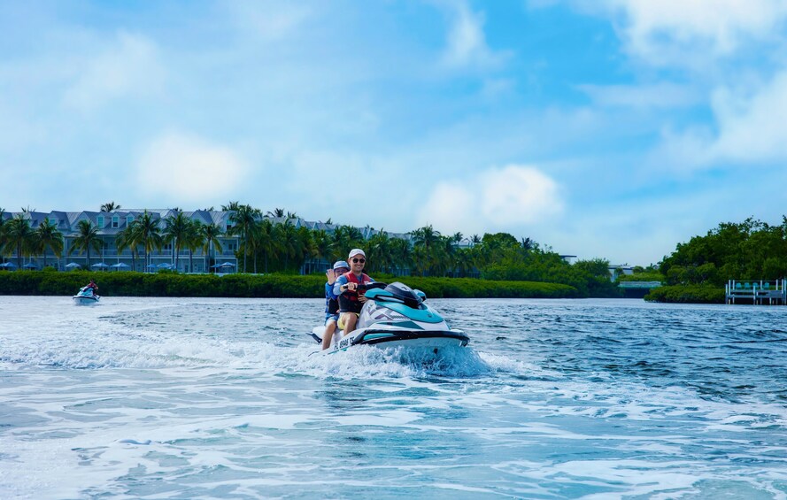 Small Group Jetski Tour in Key West that Stops at a Sandbar