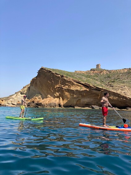 SCALA DEI TURCHI: SUP TOUR among coves and natural pools with TRANSFER