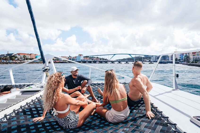 Picture 3 for Activity Curacao: West Coast Boattrip with Beaches, BBQ and Blue Room