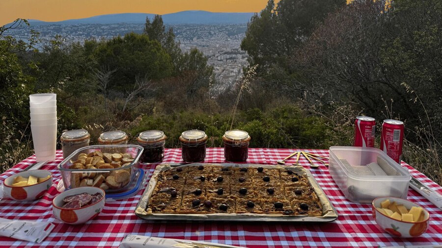 Nice: Sunset & Wine Tasting in Defender with panoramic view