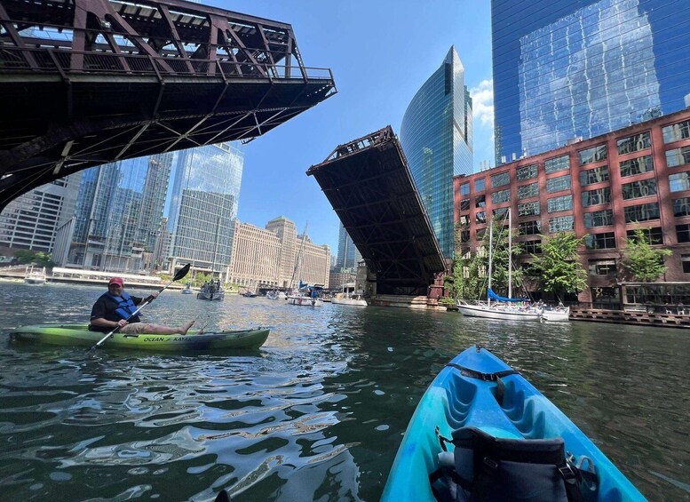 Picture 1 for Activity Chicago: Sunset Kayak Tour on the Chicago River