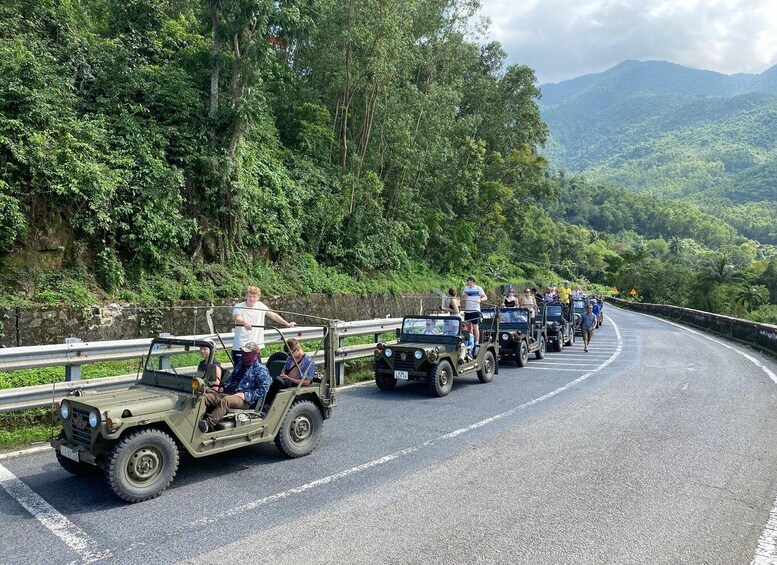 U.S.ARMY JEEP TOUR: from Hue to Hoian via Hai Van Pass
