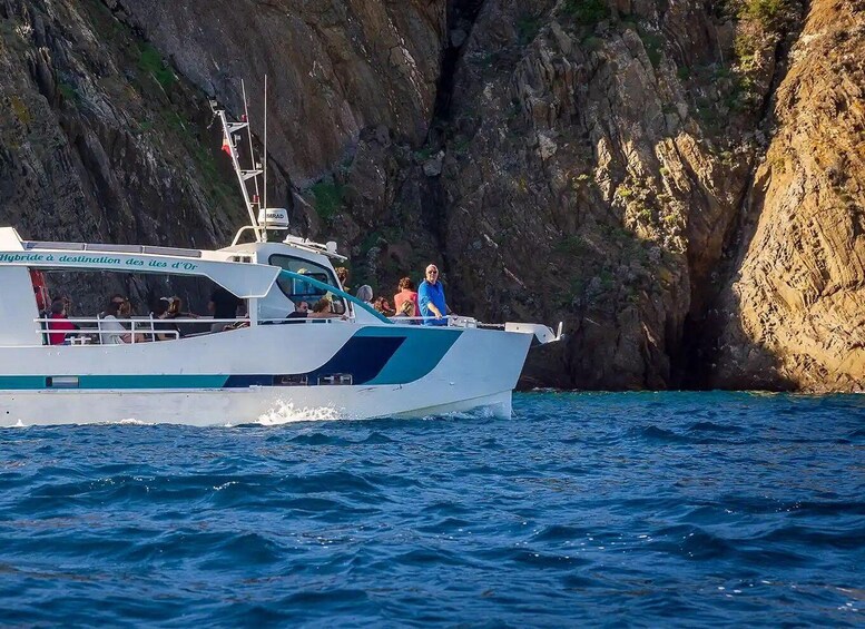 Picture 2 for Activity Port-Cros Island: Hybrid boat departing from Bormes-les-Mimosas