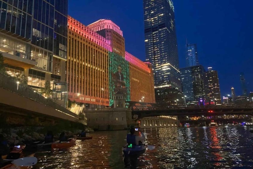 Picture 4 for Activity Chicago: Ghosts and Gangsters Night Kayak Tour