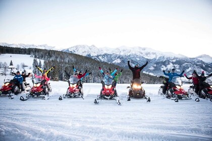 Zakopane: Snowmobile Adventure in Tatra Mountains