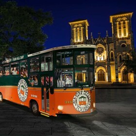 San Antonio City Lights Night Trolley Tour -yökärrykierros