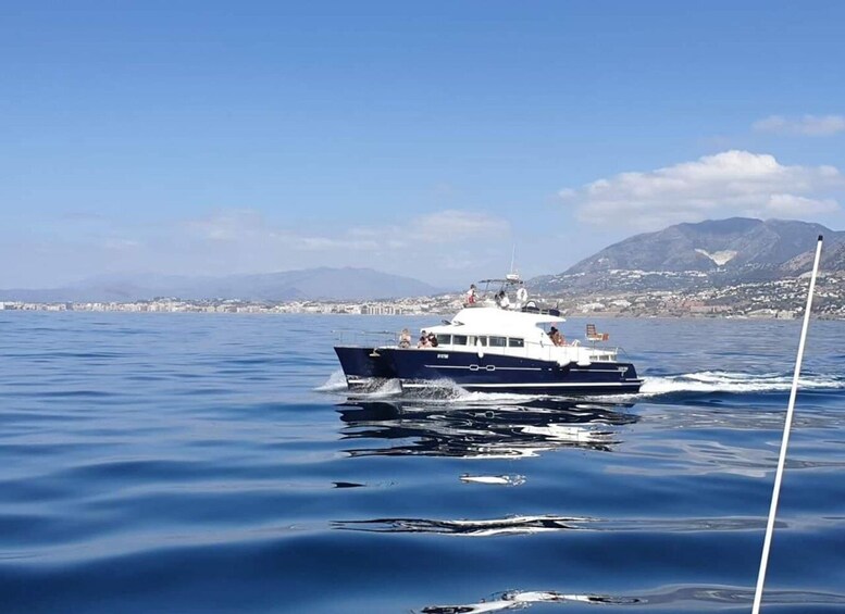 Picture 2 for Activity Benalmádena: Catamaran Cruise with Drinks and Swim Stop