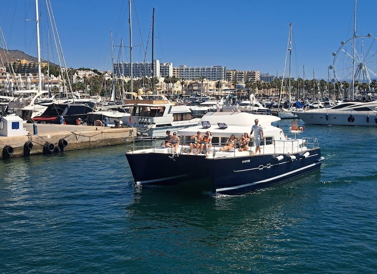Picture 4 for Activity Benalmádena: Catamaran Cruise with Drinks and Swim Stop