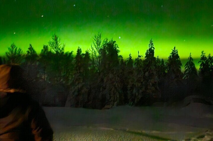 Northern Lights Aurora from Kemi with Pickup