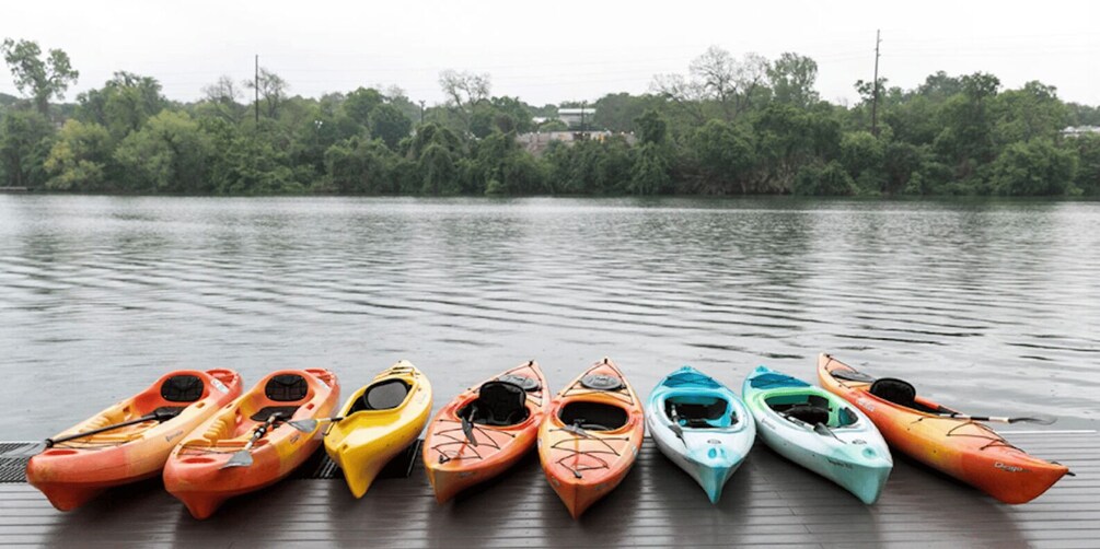 Picture 3 for Activity Austin: Congress Avenue Sunset Bat Kayaking Tour