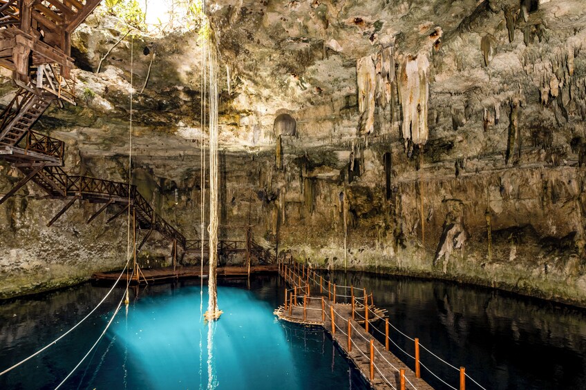 Cenote Xunaan Admission with Tequila Museum