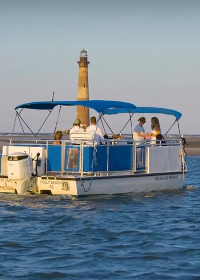 Picture 1 for Activity Folly Beach: Morning Dolphin Boat Trip to Morris Island